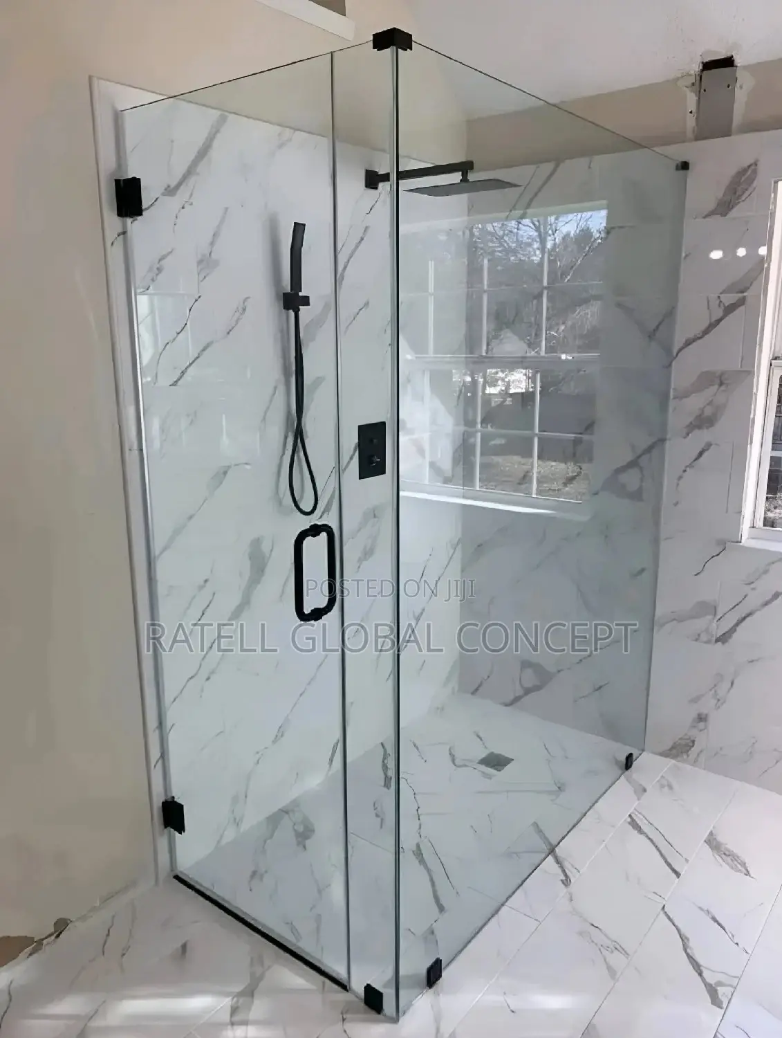 10mm Tampered Shower Glass Cubicle (Constructed Glass)