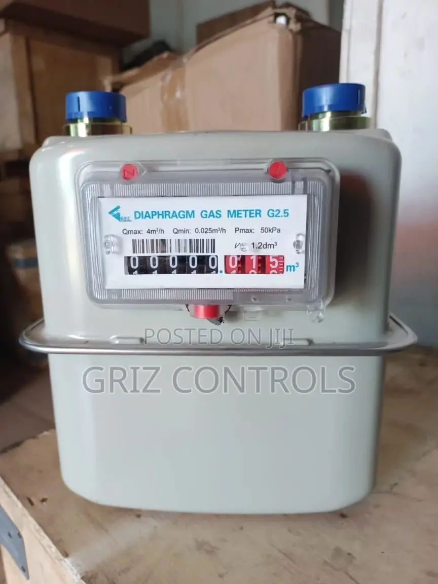 Griz Controls Gas Consumption Diaphragm LPG Meter