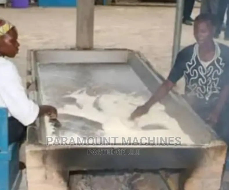 Garri Communal Fryer/ Ordinary Fryer 4x6. Stainless Steal.