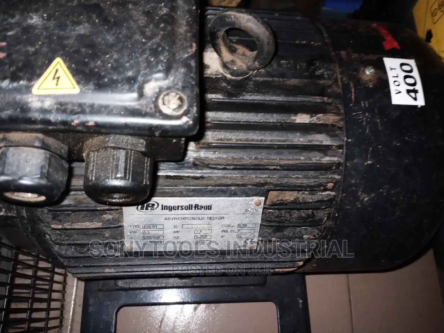 7.5 Hp Electric Motor High Speed, 2900 RPM