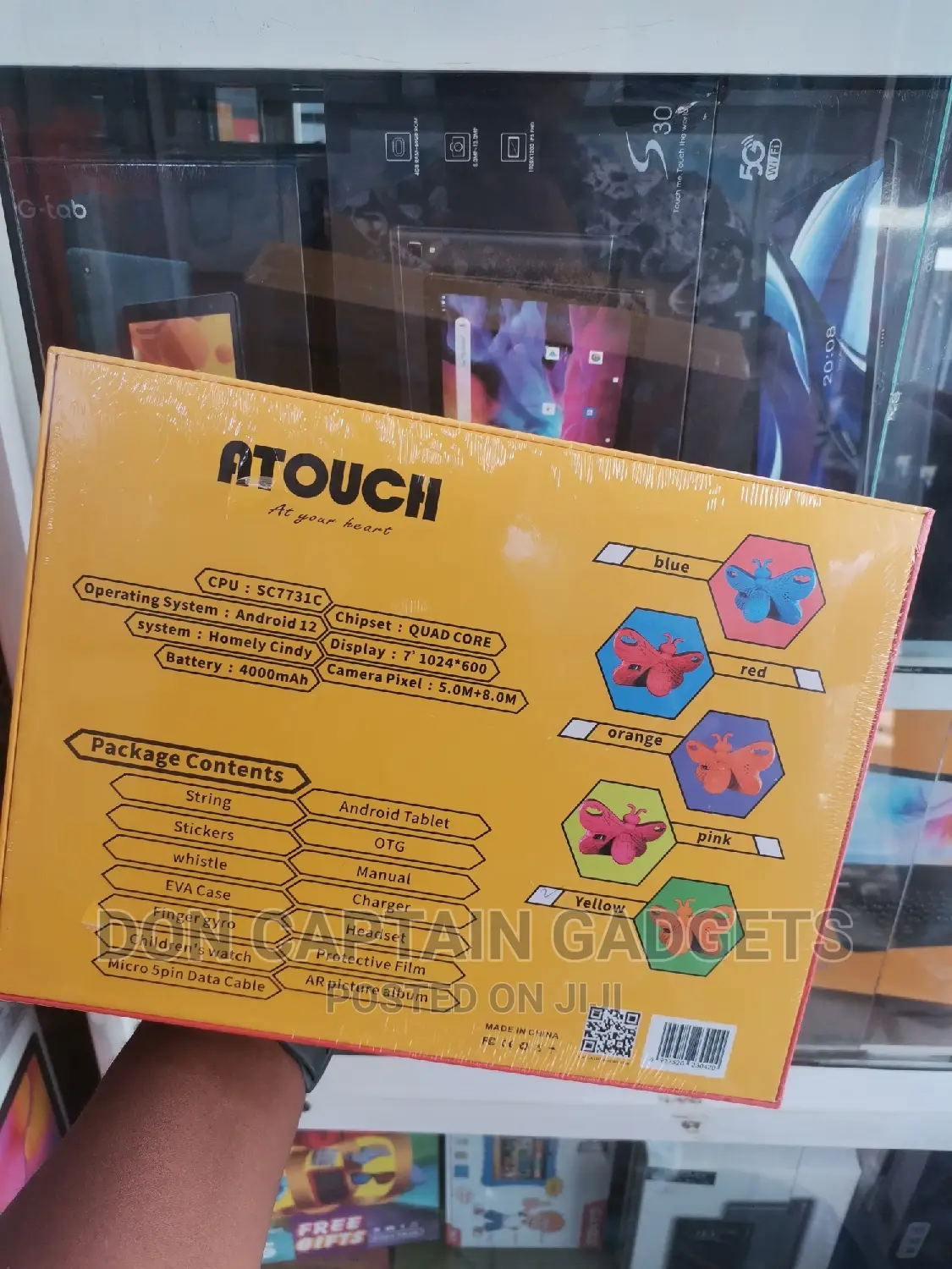 Atouch KC63 Kids Tablet 8gb/256gb