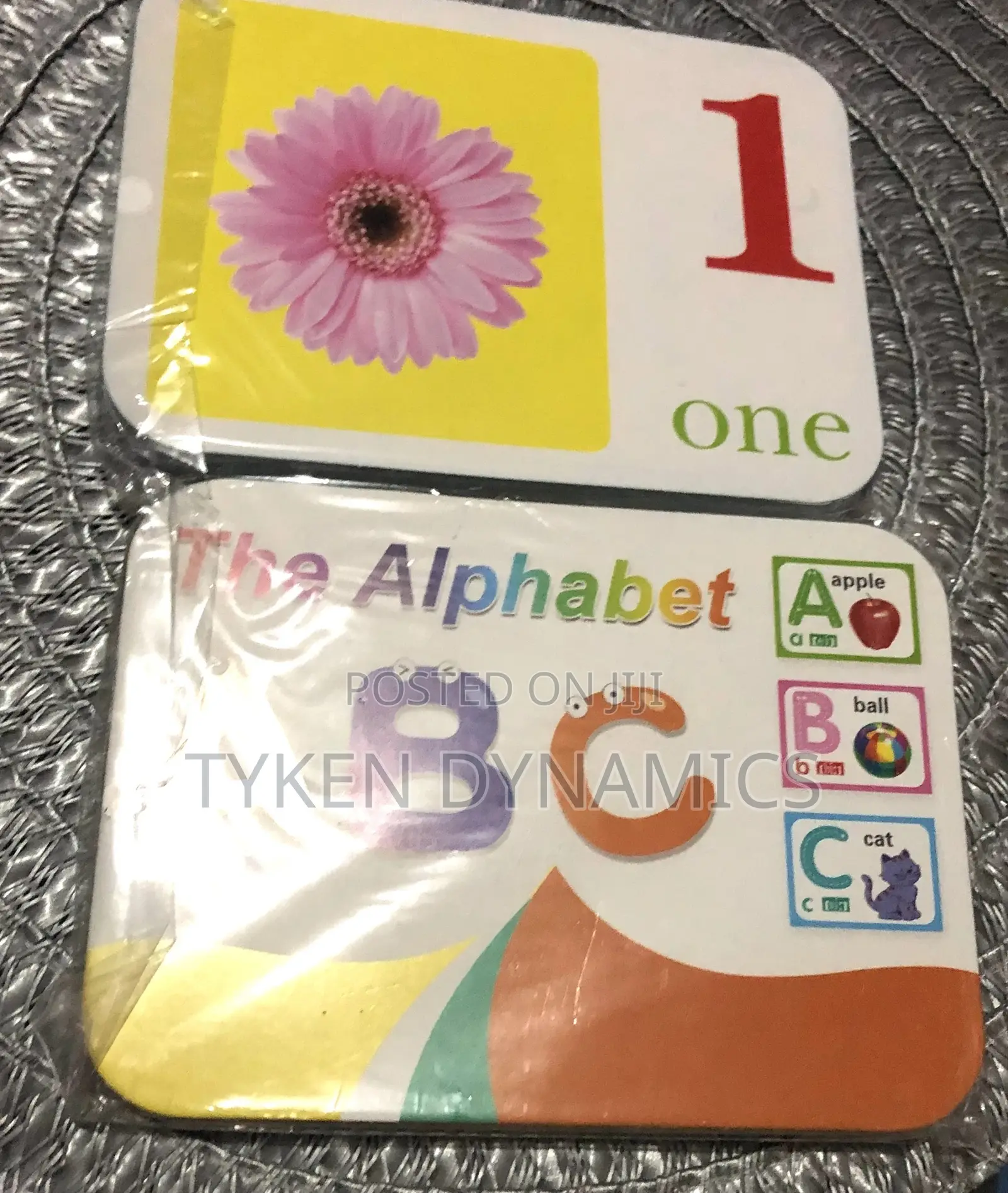 Alphabet Numbers Flash Cards