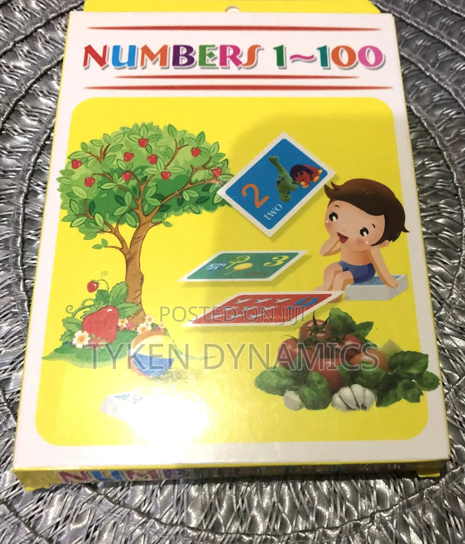 Alphabet Numbers Flash Cards