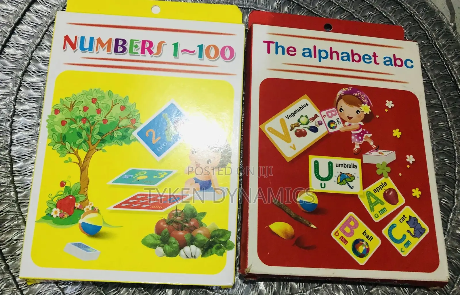 Alphabet Numbers Flash Cards