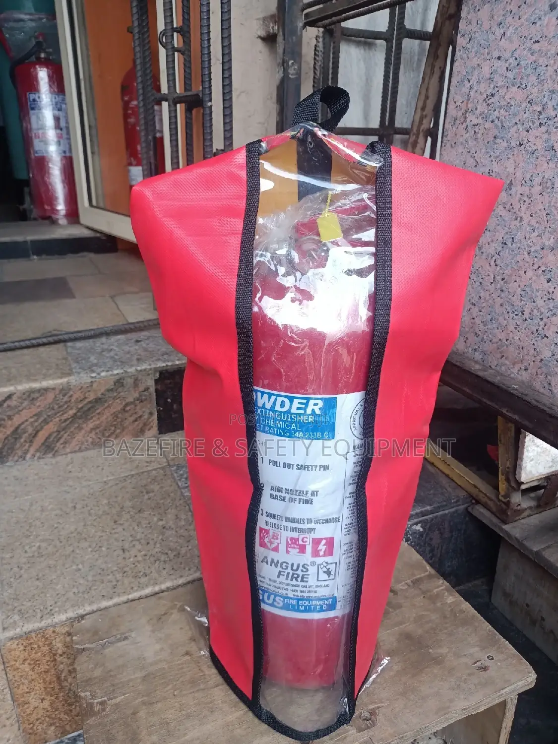 Fire Extinguisher Cover Bag
