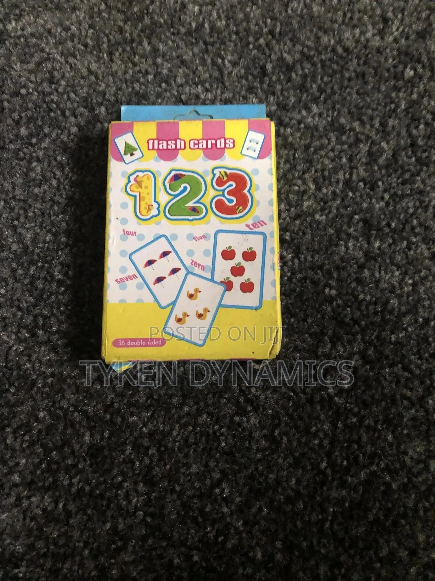 Number Flash Cards - Double Sided