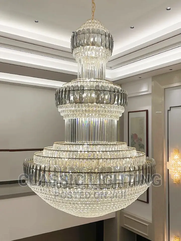 Hotel Crystal Chandeliers Restaurant Mall Decoration