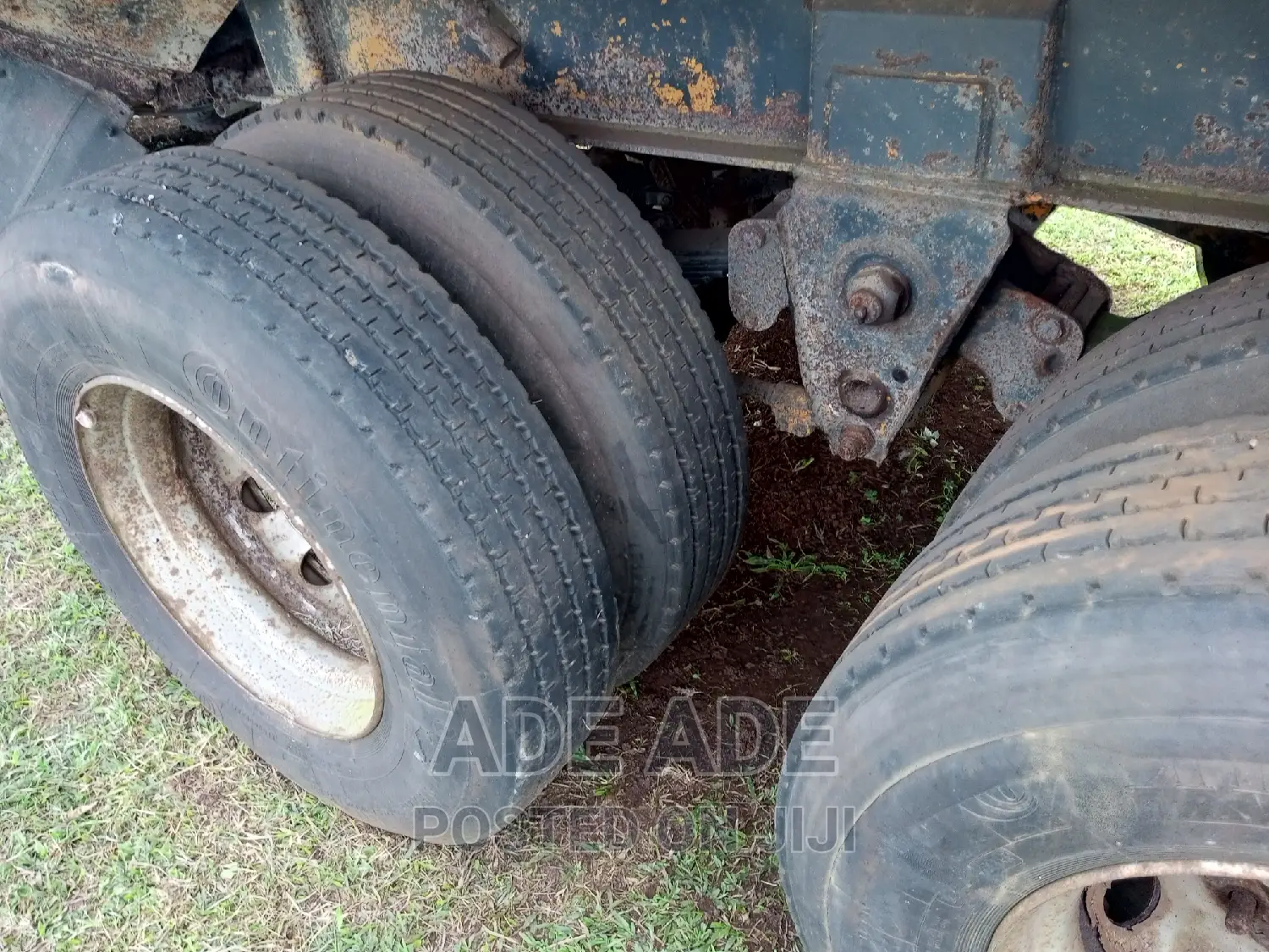 Tipping Trailer Dump Truck