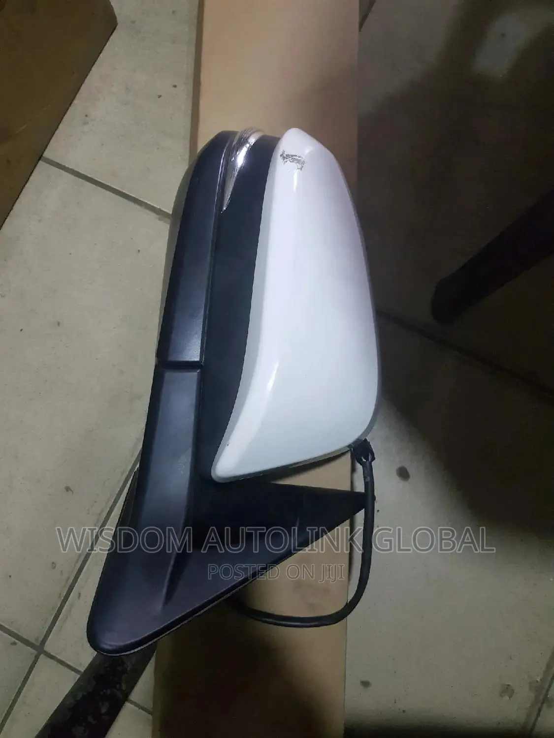 Side Mirror for Toyota Highlander 2015-2018 Wit Trafficator