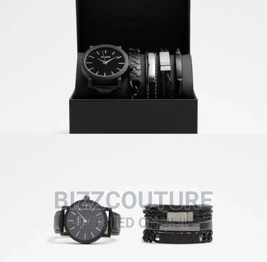 Original ALDO Men's Watch and Bracelet Set Available Instore