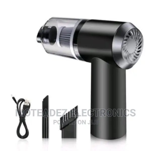 2 in 1 Rechargeable 120watts Car and Home Vacuum Cleaner