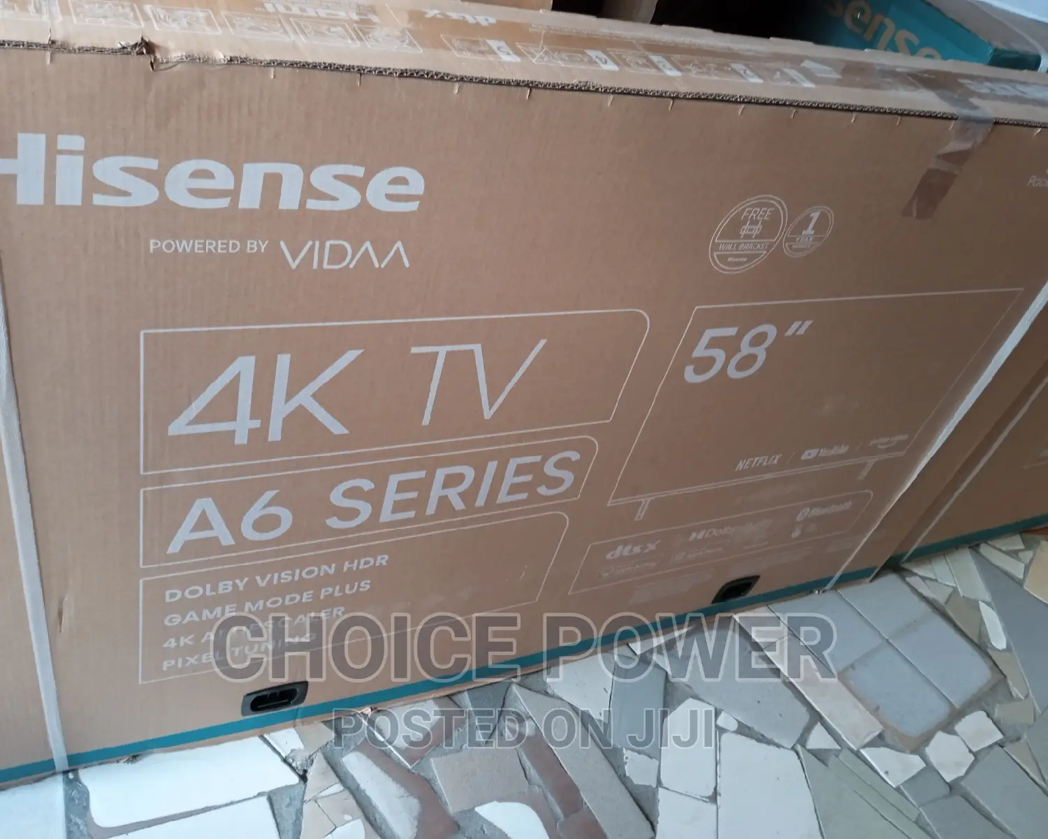 Brand New Hisense Smart TV 58A6K