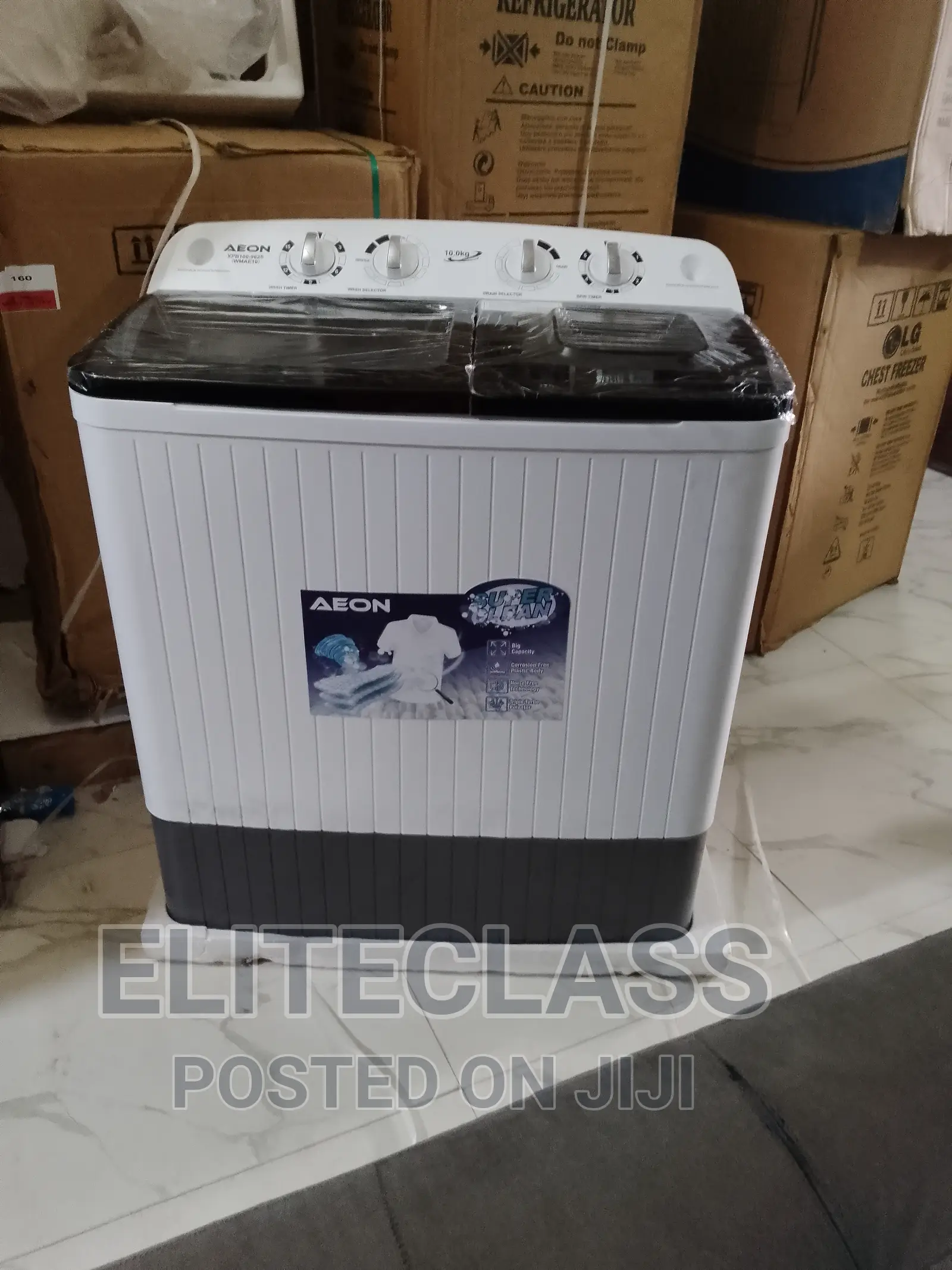 Good Twin Tub 10kg Aeon (Xpb100-962s) Washing Machine