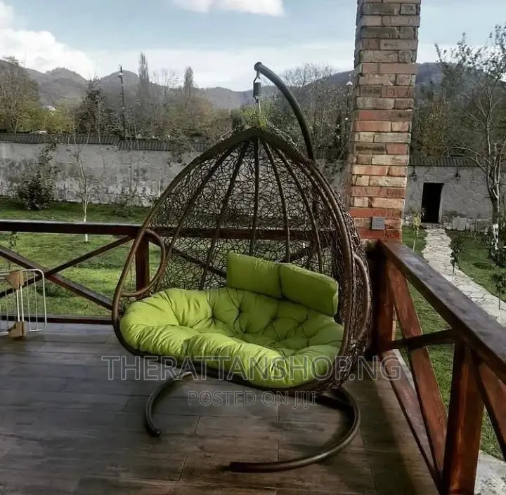 Double Seater, Rattan Swing Chairs