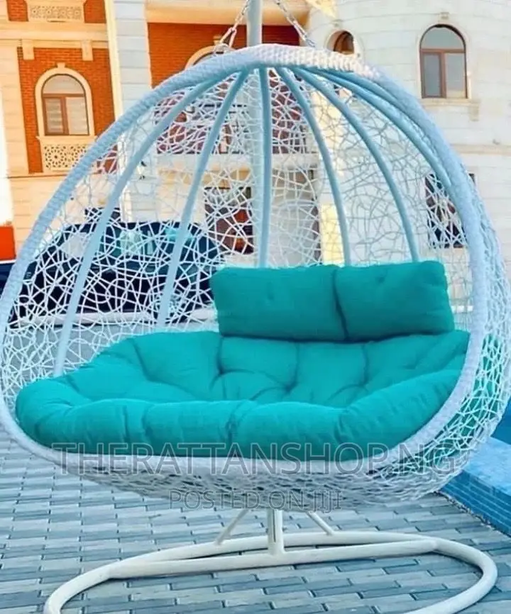 Double Seater, Rattan Swing Chairs