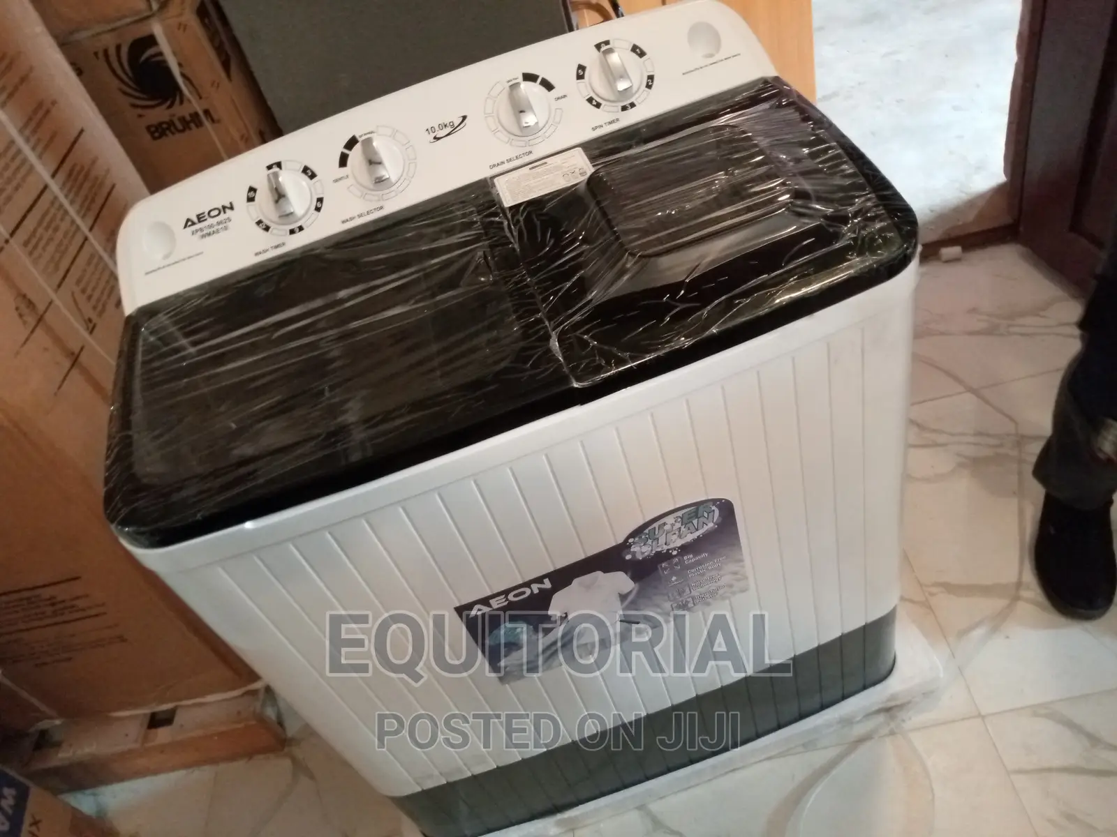 Aeon 10kg (White ) Twin Tub Washing Machine
