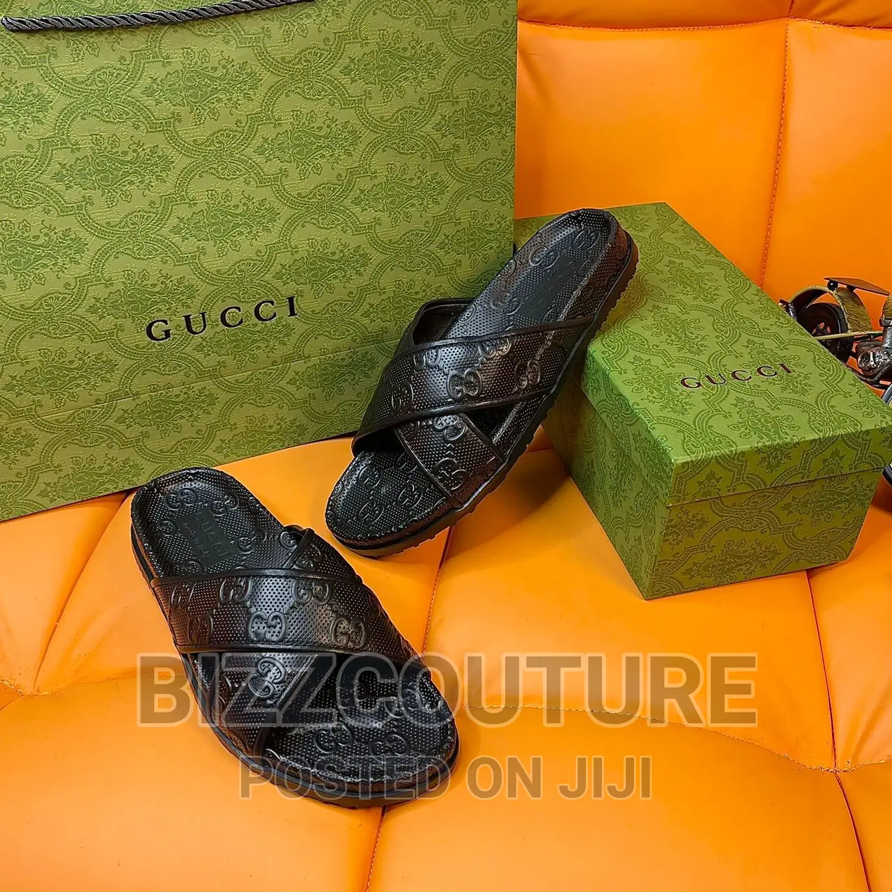 Original GUCCI GG Metalasse Leather Available in Store