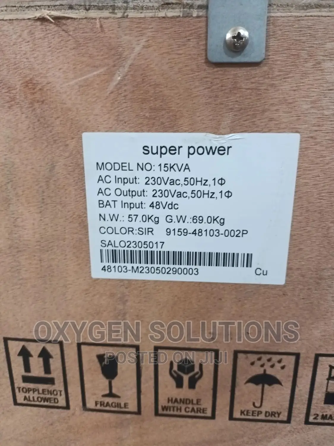 15kva 48v Super Power Nonhybrid Inverter