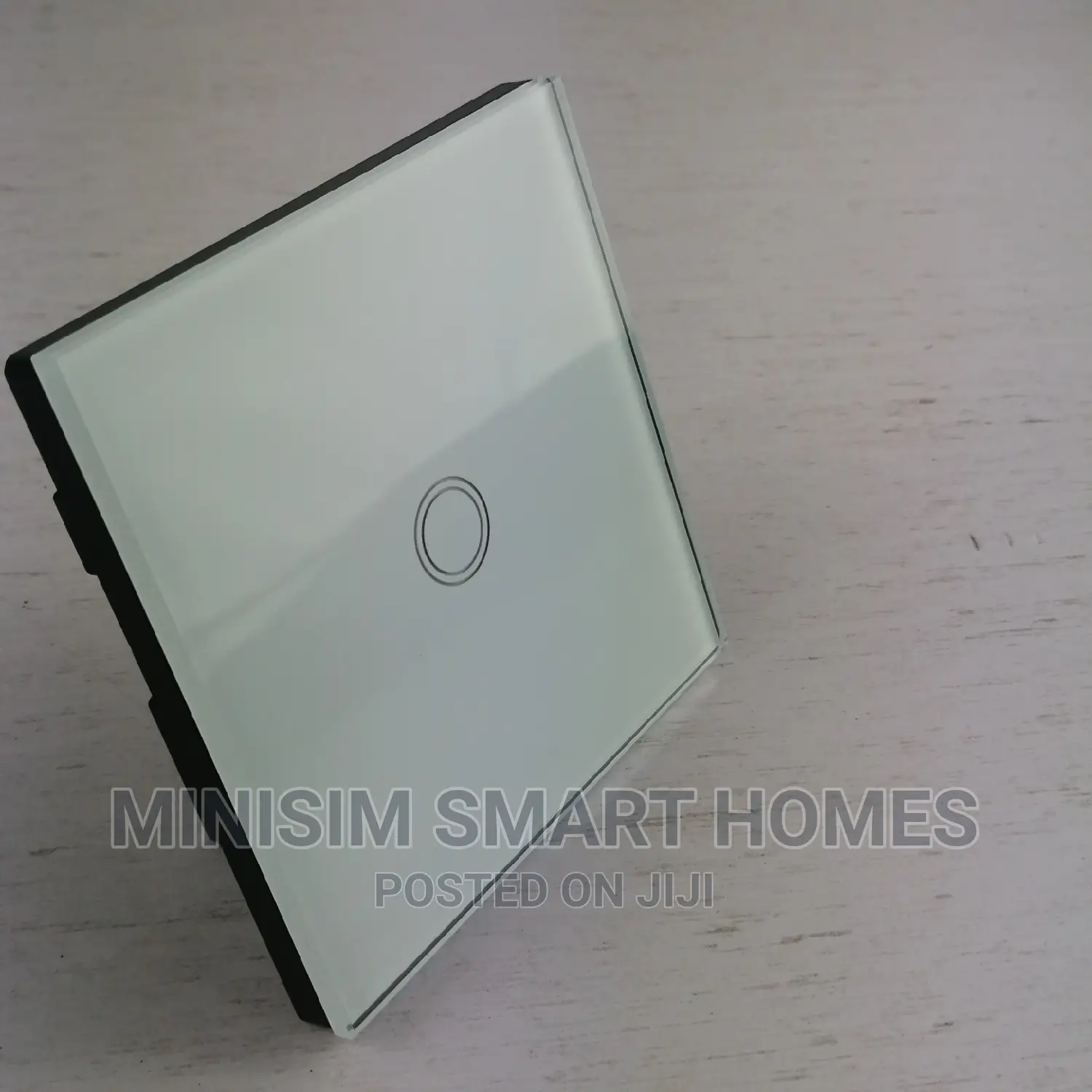 1 Gang Smart Wi-fi Switch - Luxury Crystal Glass Panel