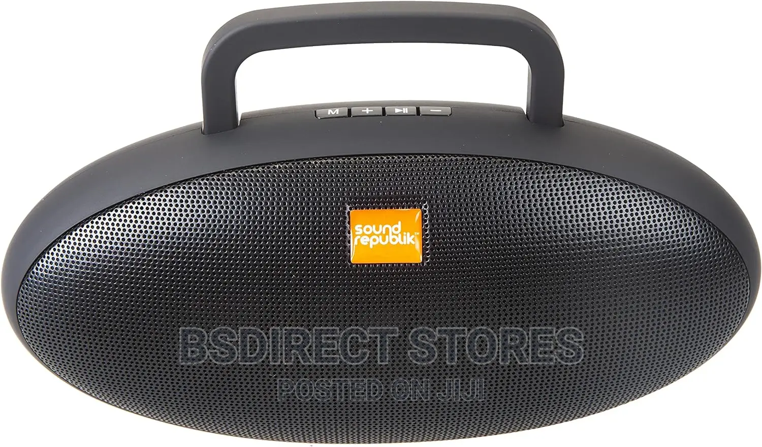 Sound Republik Wireless Pill Shaped Bluetooth Speaker Black