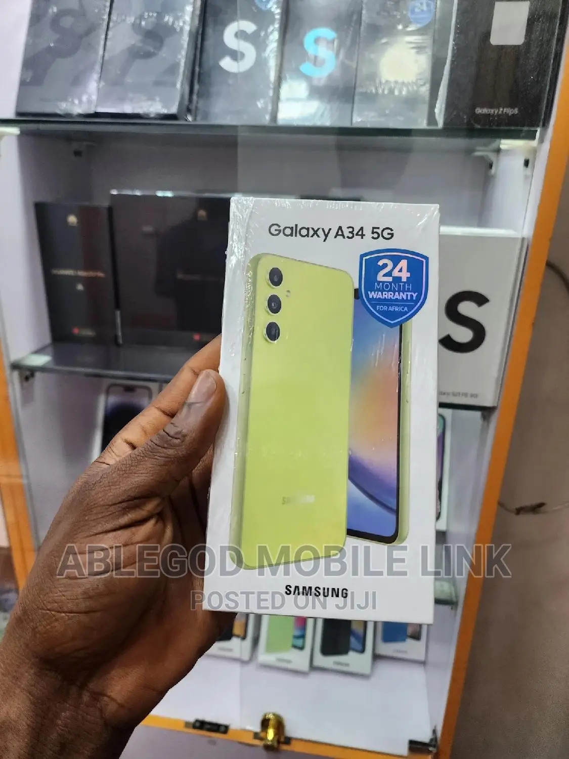 New Samsung Galaxy A34 5G 128 GB Yellow