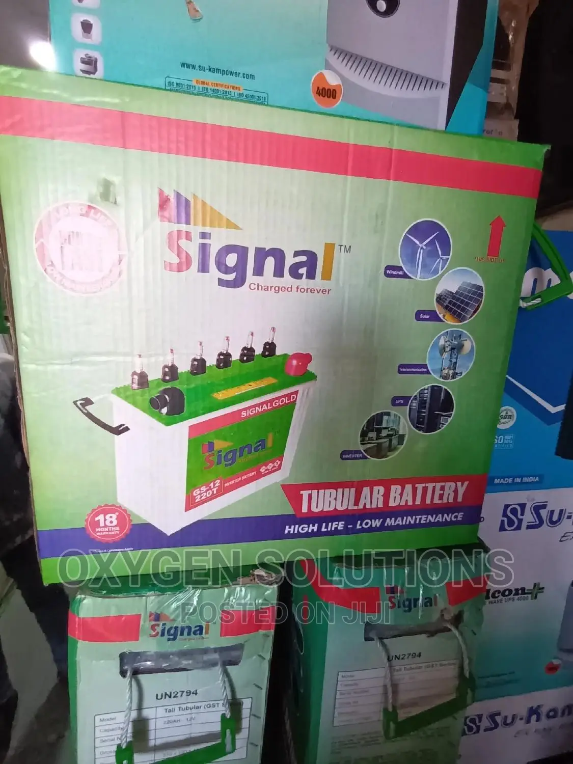 220ah 12v Signal Tubular Battery
