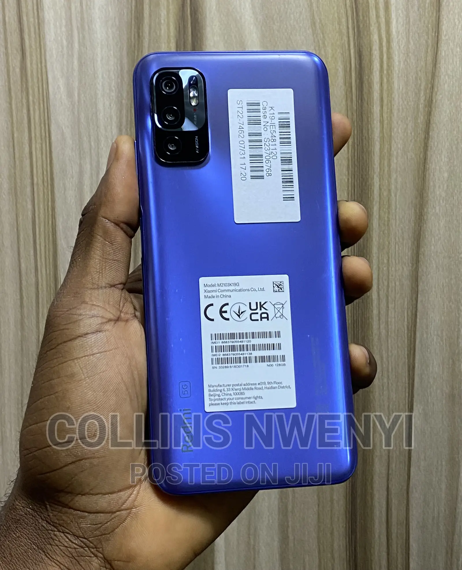Xiaomi Redmi Note 10 5G 128 GB Blue