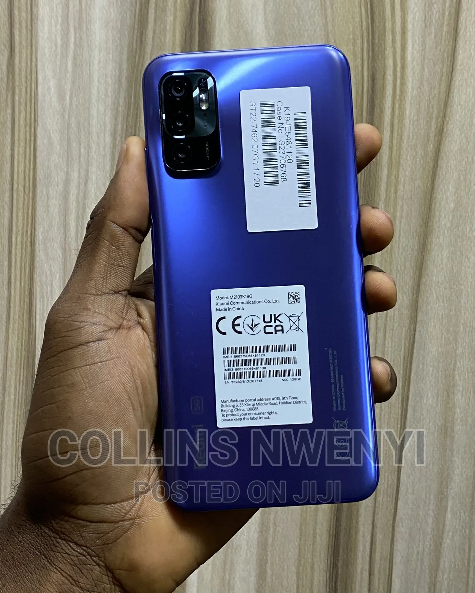 Xiaomi Redmi Note 10 5G 128 GB Blue