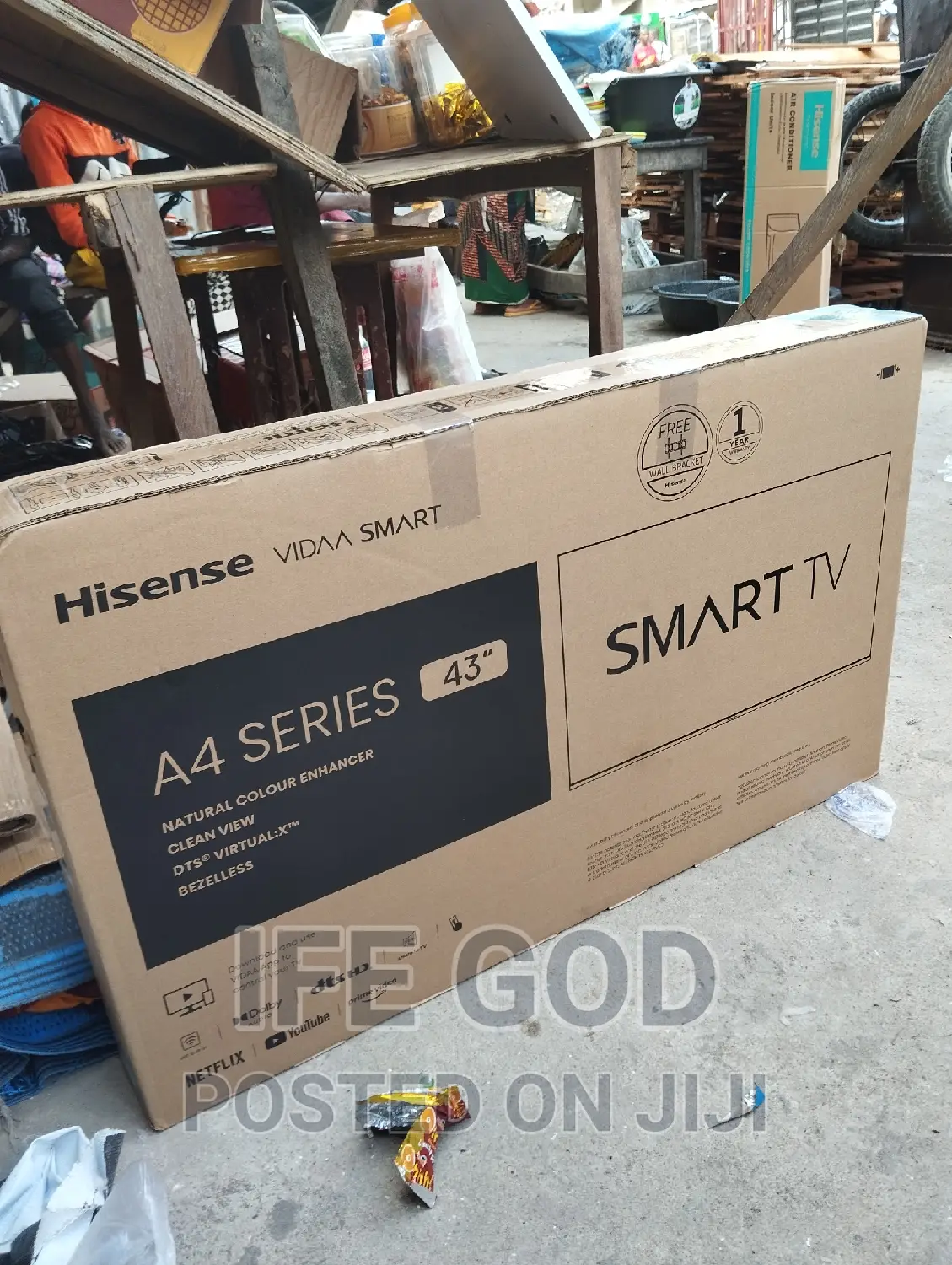 Original Hisense 43" Smart Netflix Youtube Bluetooth USB