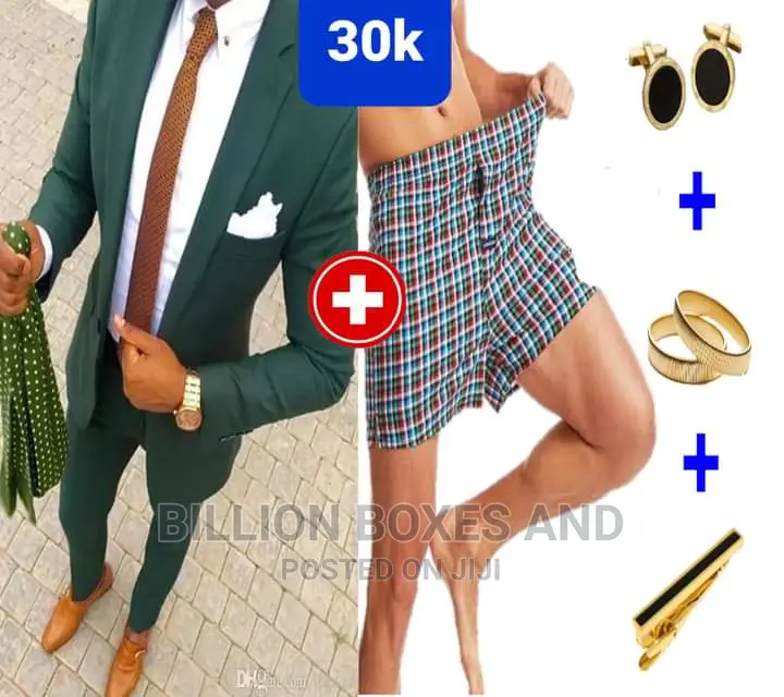 Green Suit Promo With Free Gift