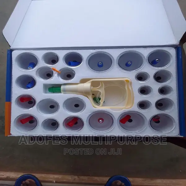 Medical Vacuum Cupping Set Kit Massager 24 Cups