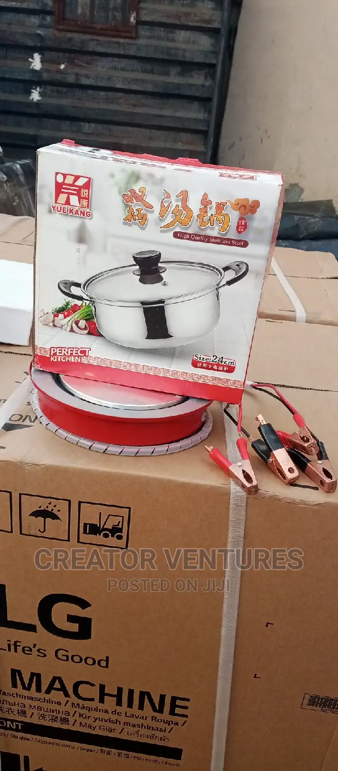 DC Hot Plate 12V for All Sizeable Pot,Very Fast in Heating
