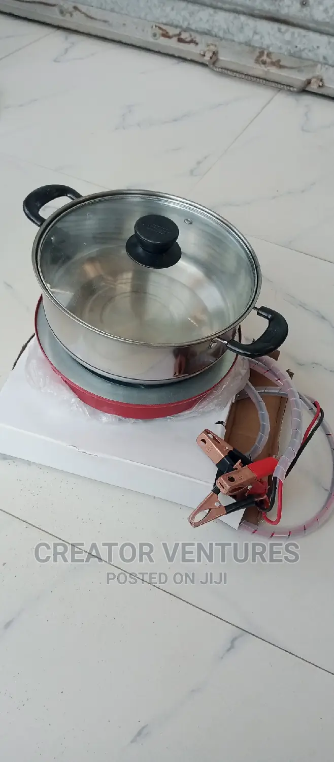 DC Hot Plate 12V for All Sizeable Pot,Very Fast in Heating