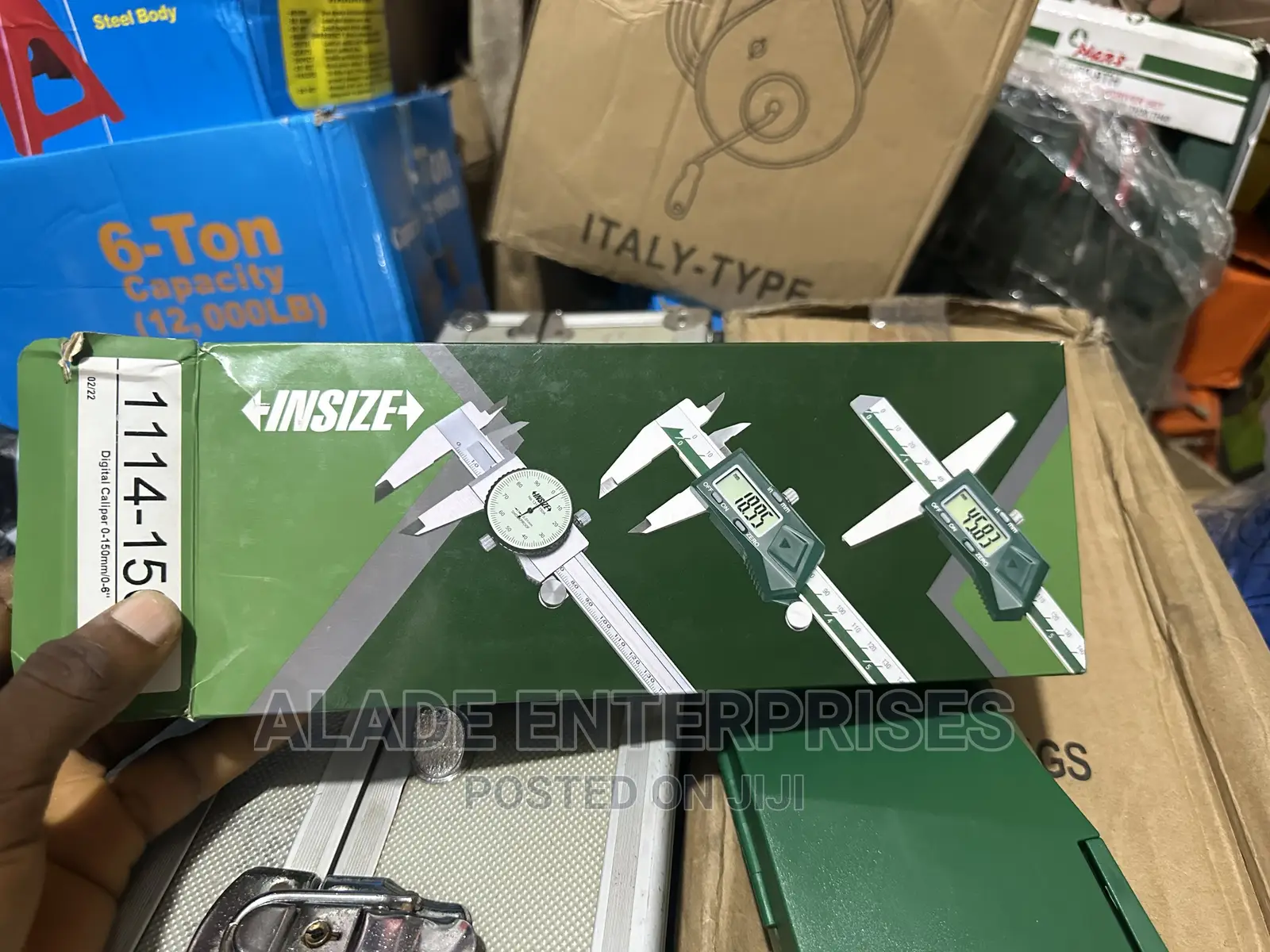 Digital Vernier Caliper - 150mm 6 Inch Electronic LCD Screen
