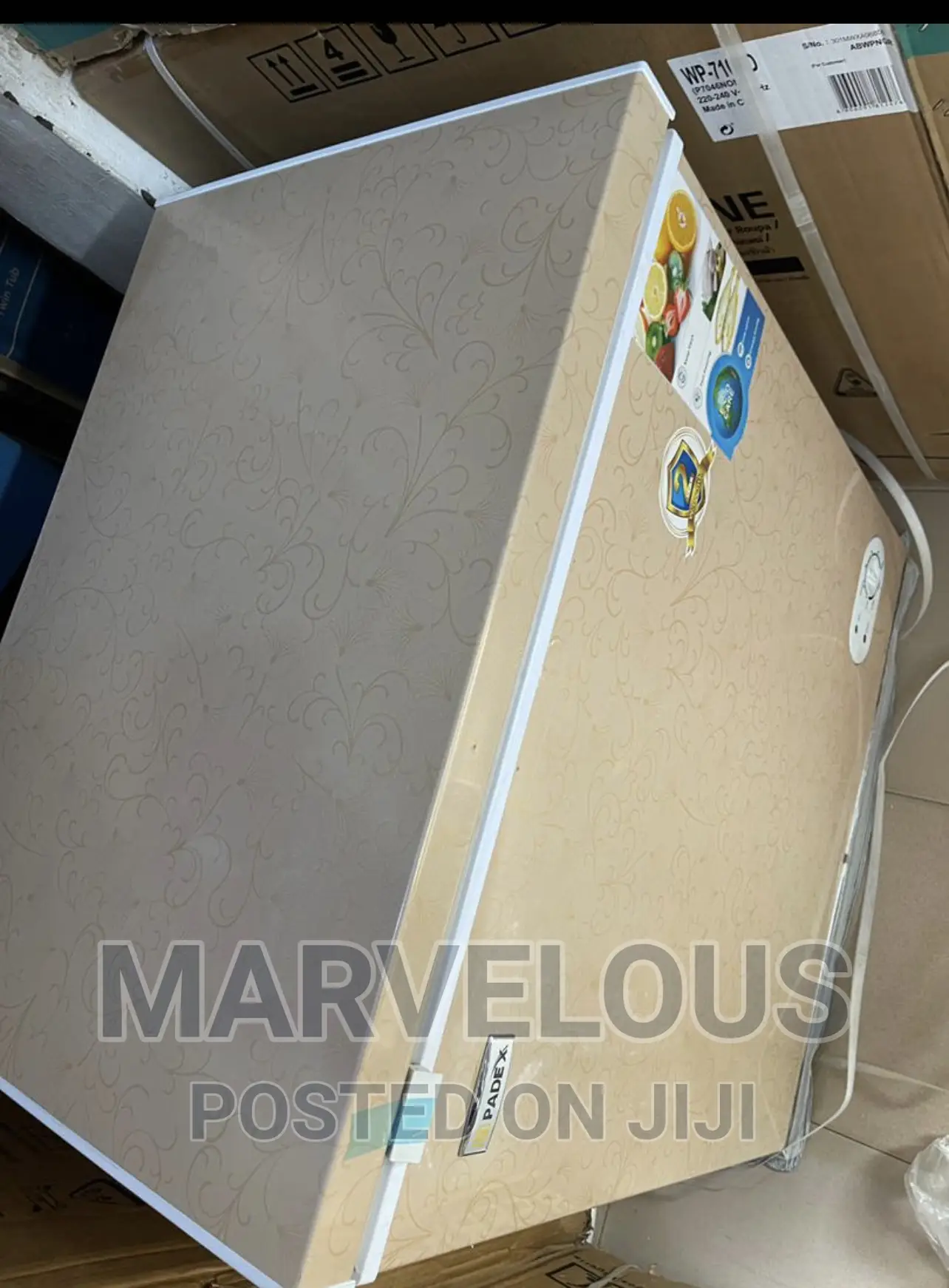 Padex 250liters Chest Freezer Full Copper Engine With Fan