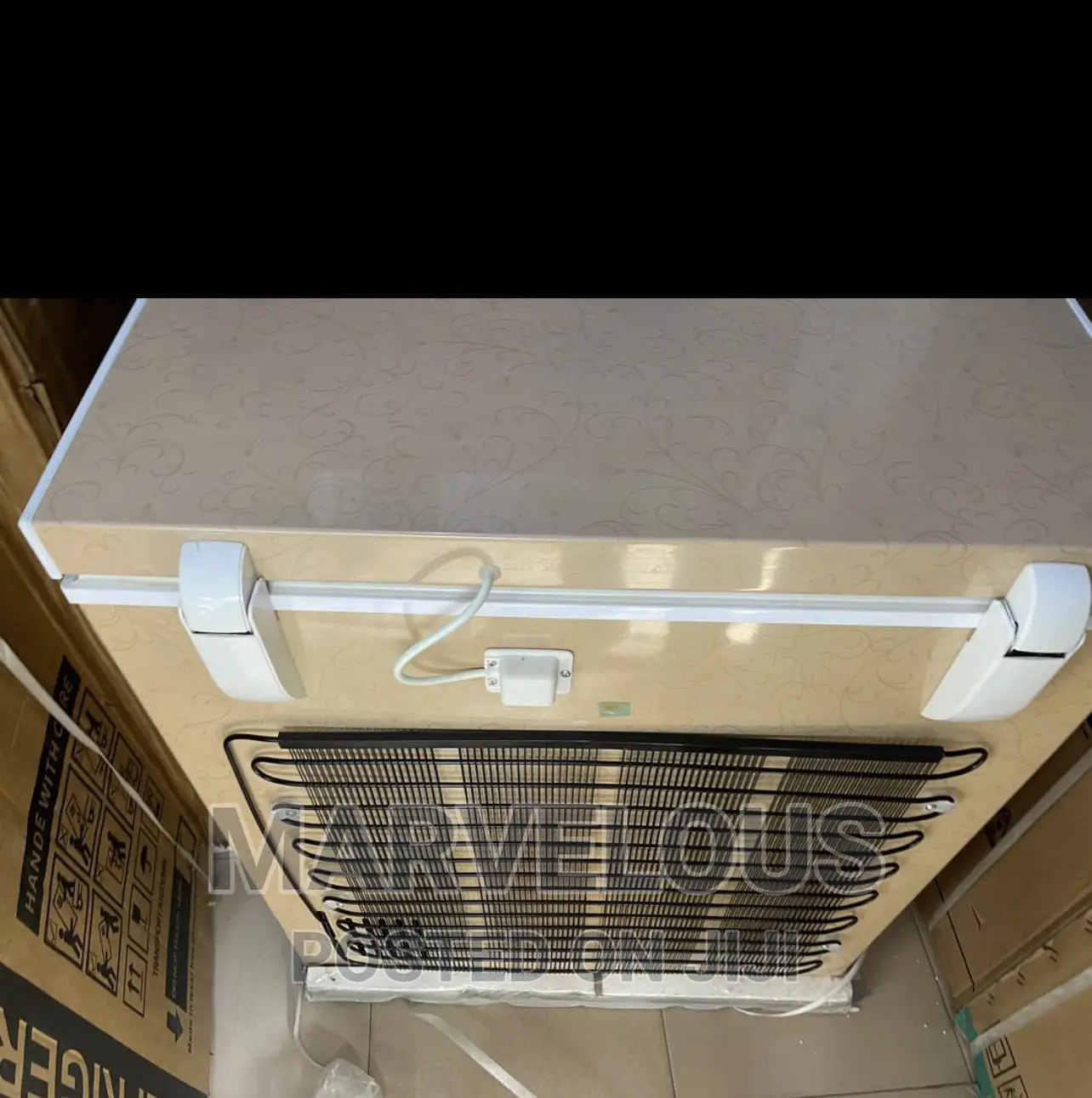 Padex 250liters Chest Freezer Full Copper Engine With Fan