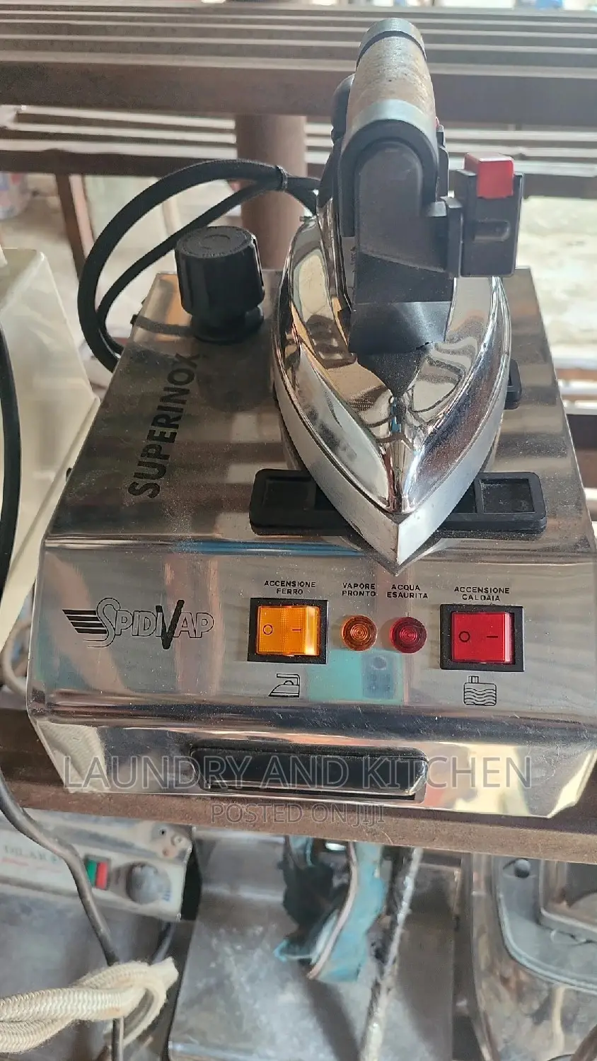 Original Superinox Industrial Steam Iron