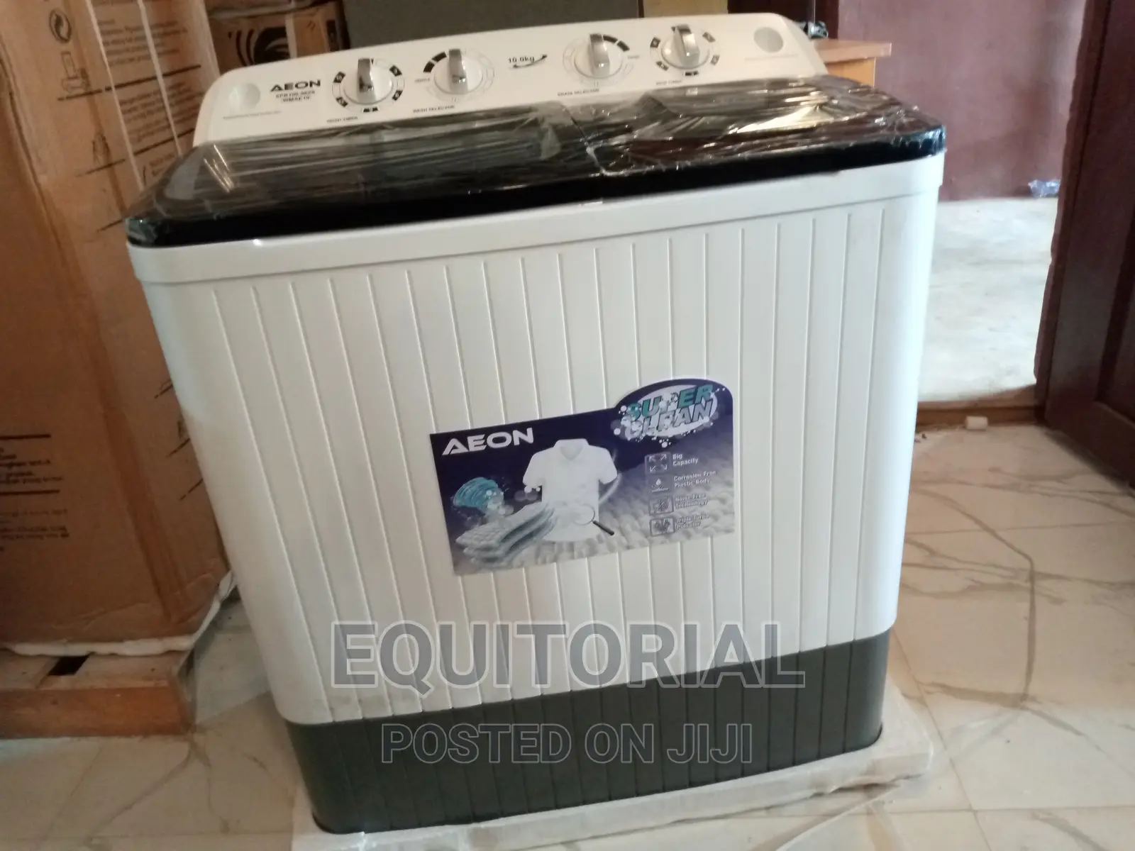 Twin Tub 10kg Aeon Washing Machine