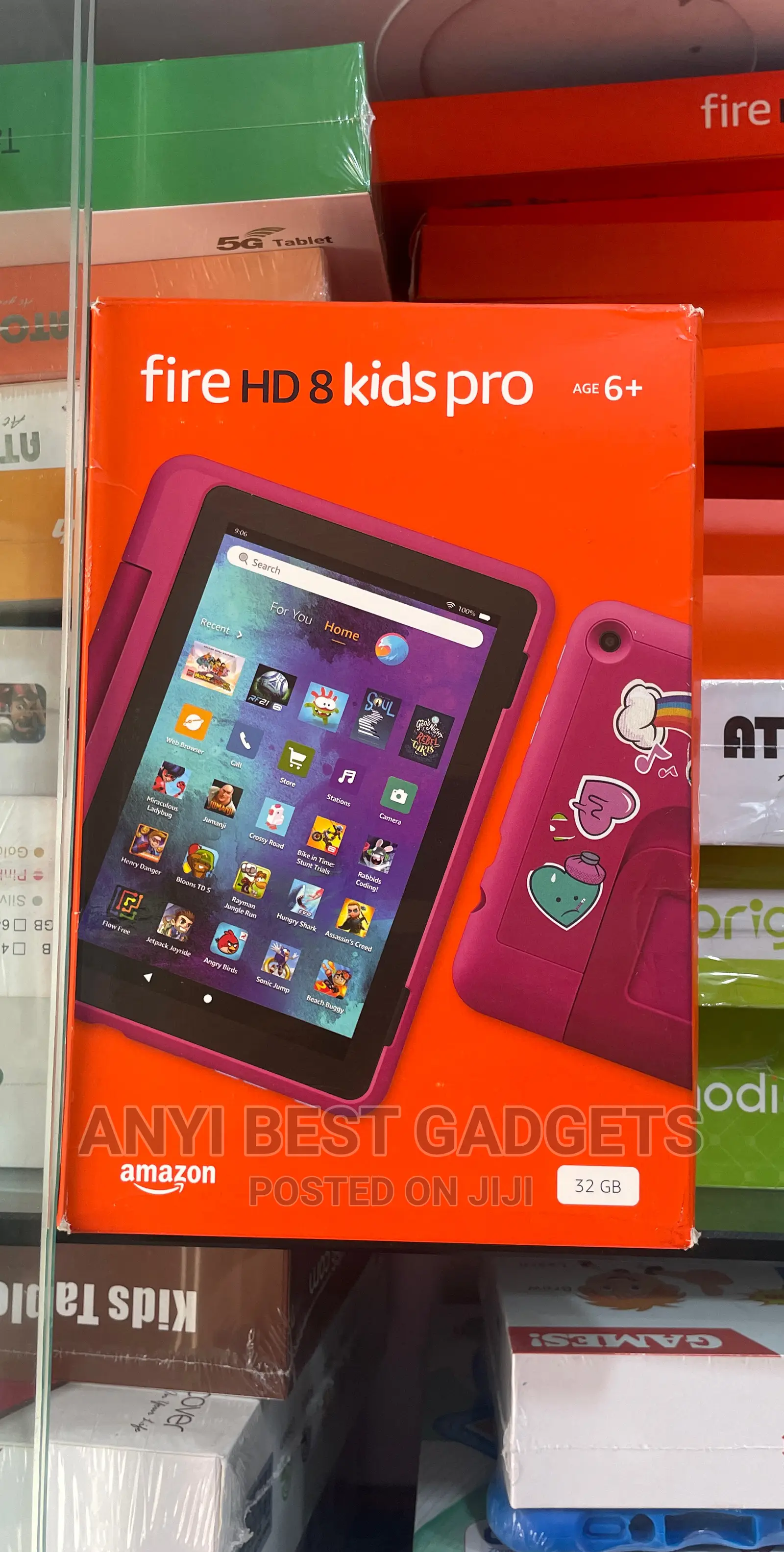 New Amazon Fire HD 8 Pro 32 GB Pink