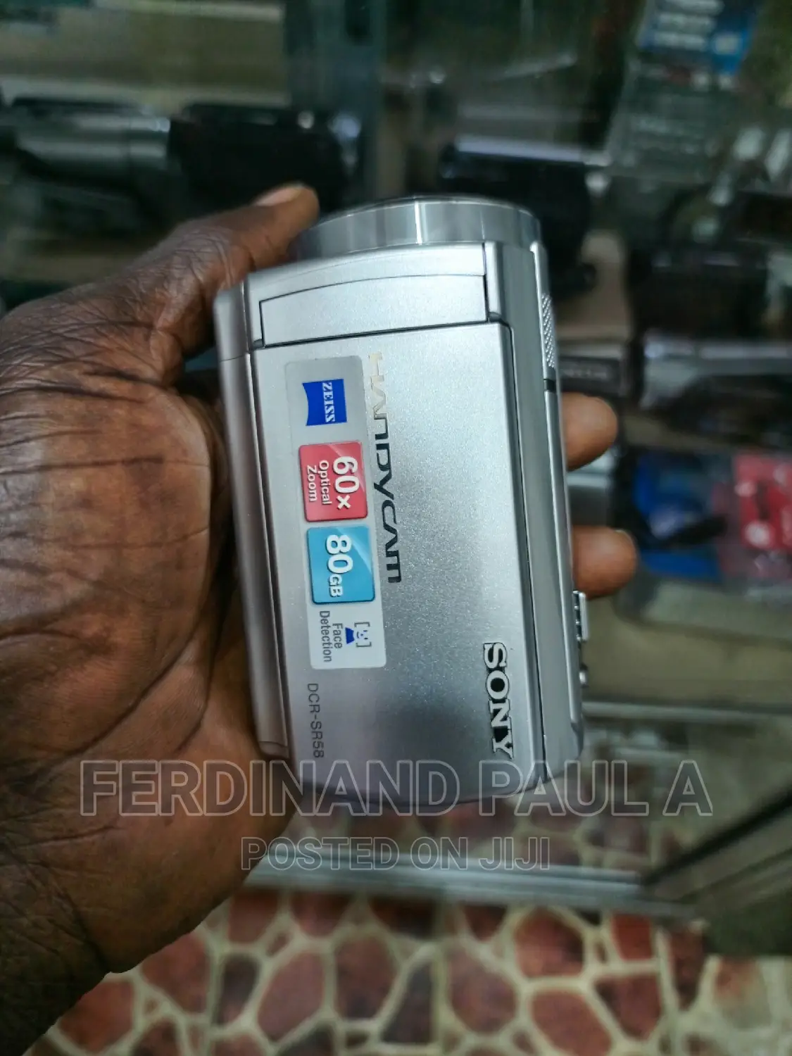 Sony Harddisk 80gb and External Memory Card Sd Camcorder