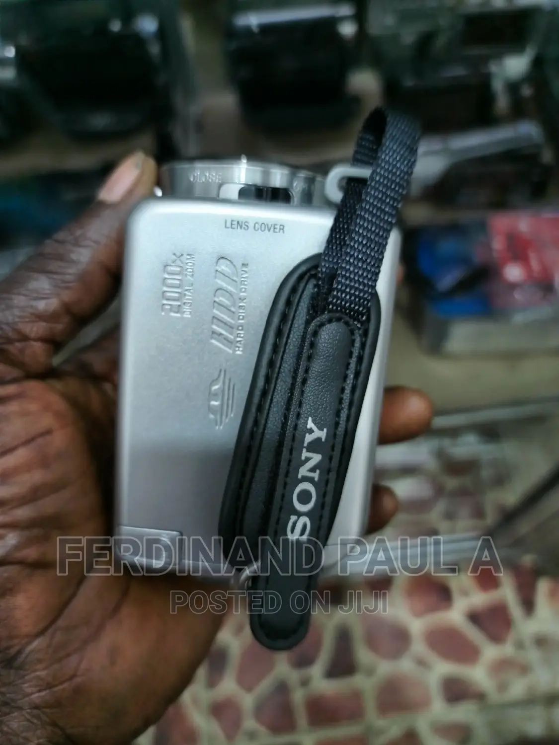 Sony Harddisk 80gb and External Memory Card Sd Camcorder