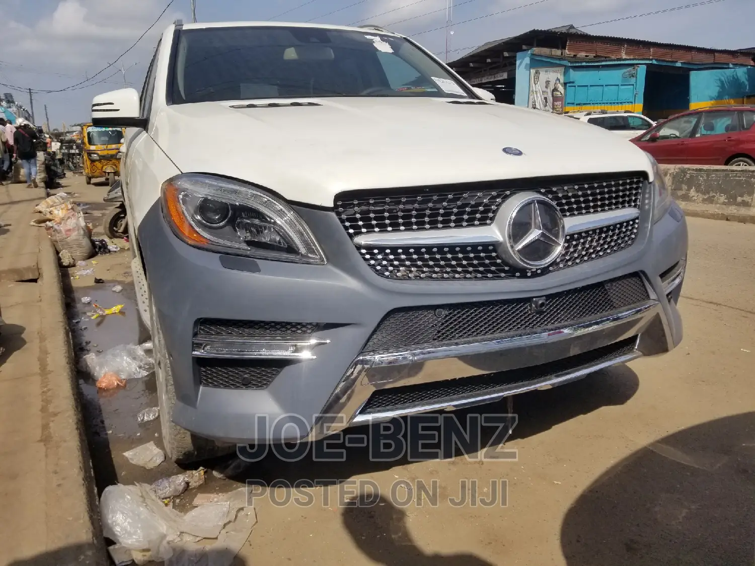 Ml350 2013 Complete Front Bumper With Grill Replacement