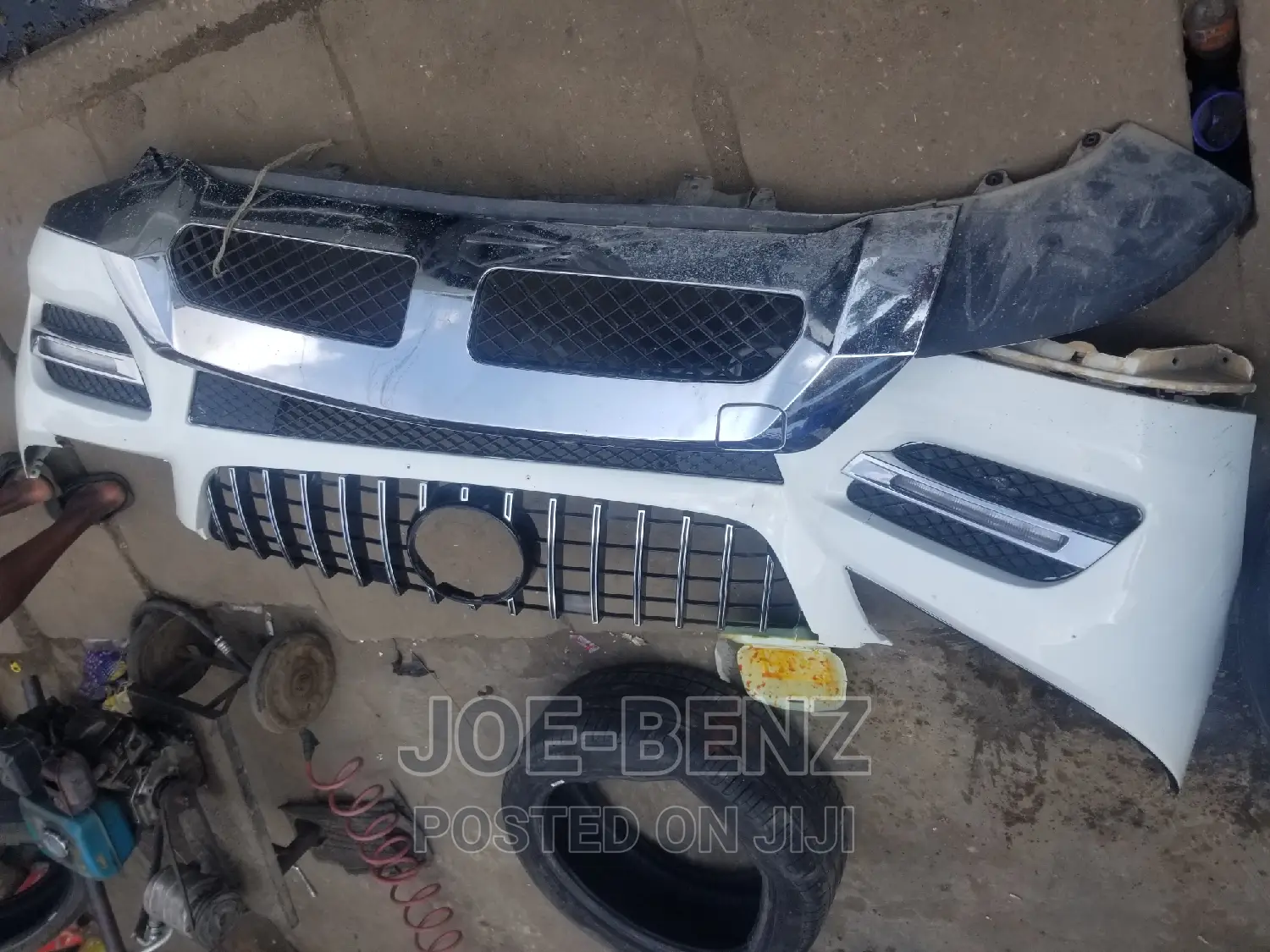 Ml350 2013 Complete Front Bumper With Grill Replacement