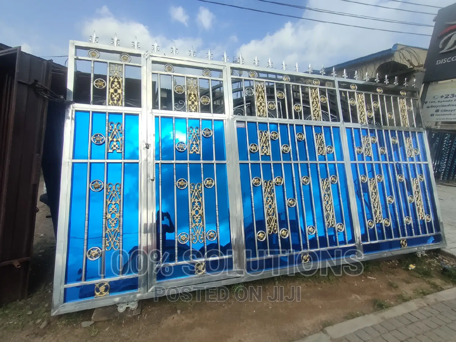 Stainless Steel Standard Luxury Rolling Gate for Sale