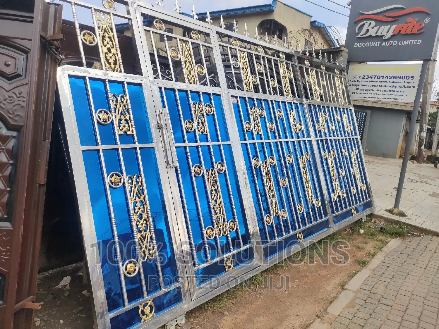 Stainless Steel Standard Luxury Rolling Gate for Sale