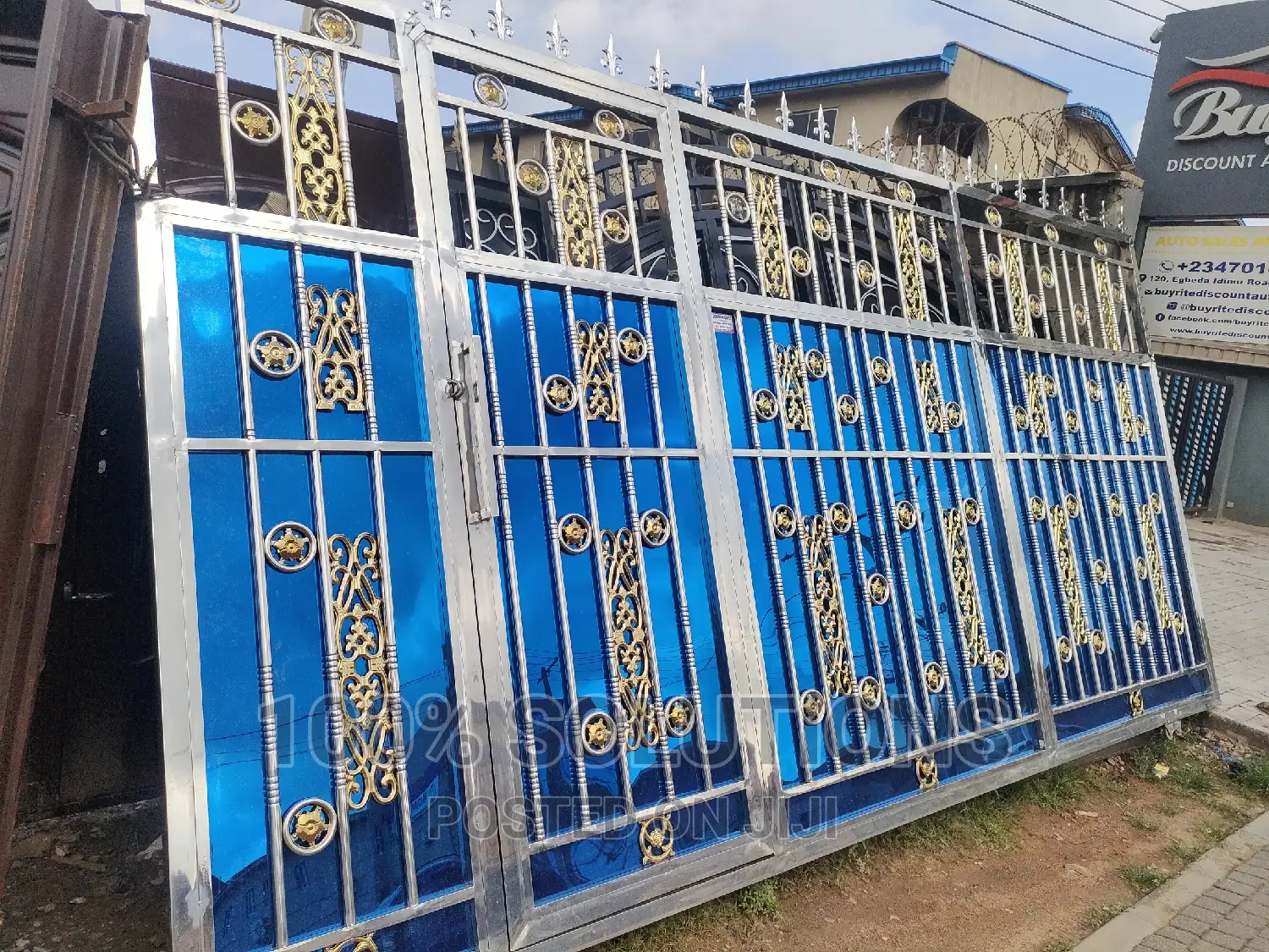 Stainless Steel Standard Luxury Rolling Gate for Sale