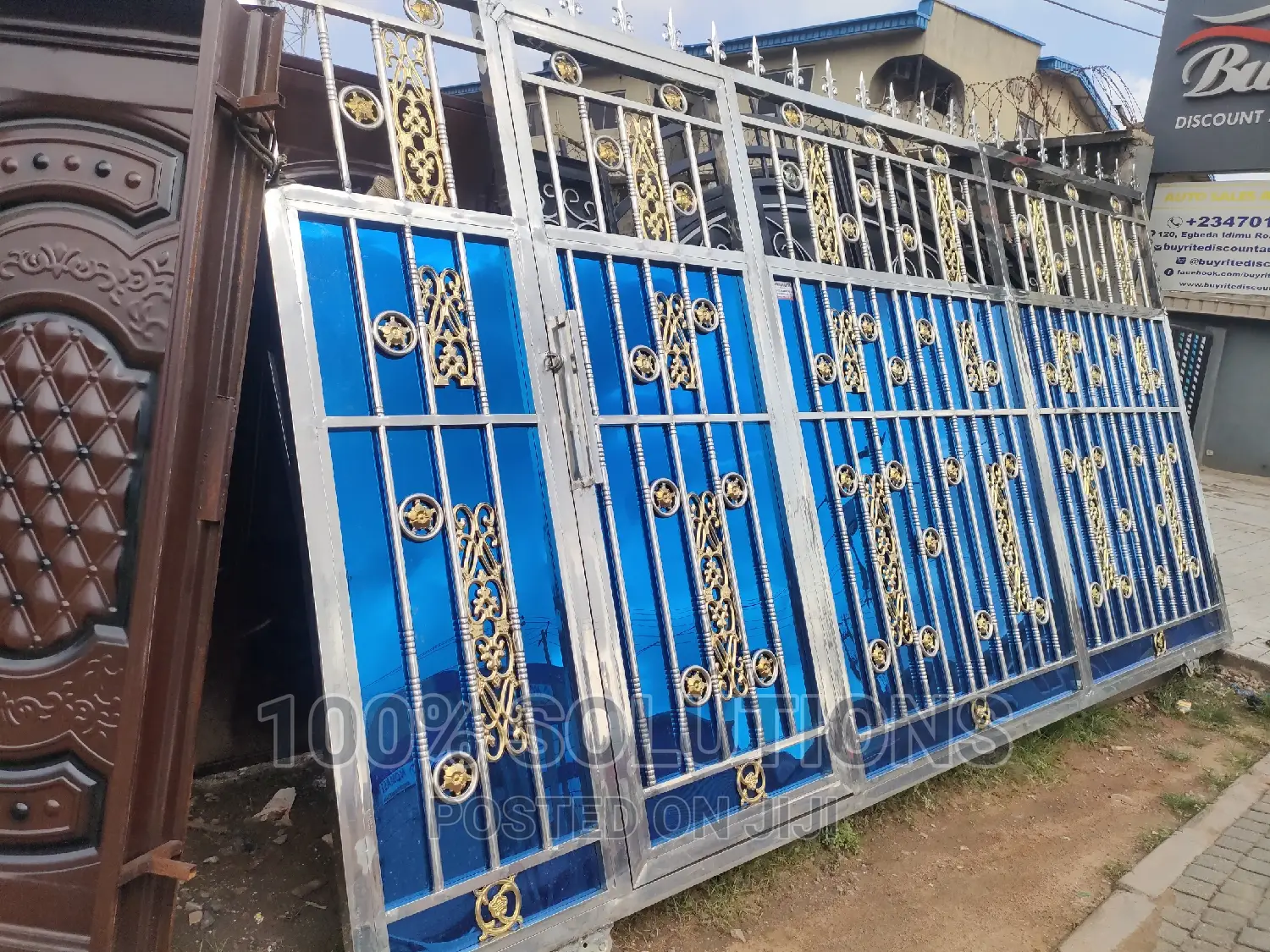 Stainless Steel Standard Luxury Rolling Gate for Sale