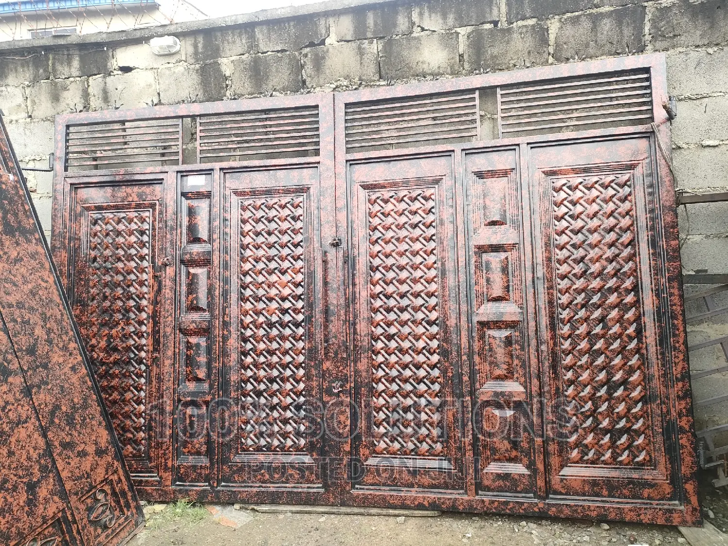 12ft by 8ft Standard Brown Gate for Sale