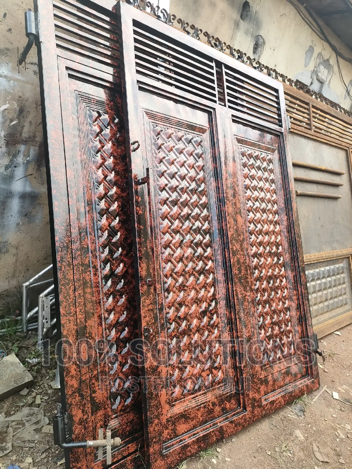 12ft by 8ft Standard Brown Gate for Sale