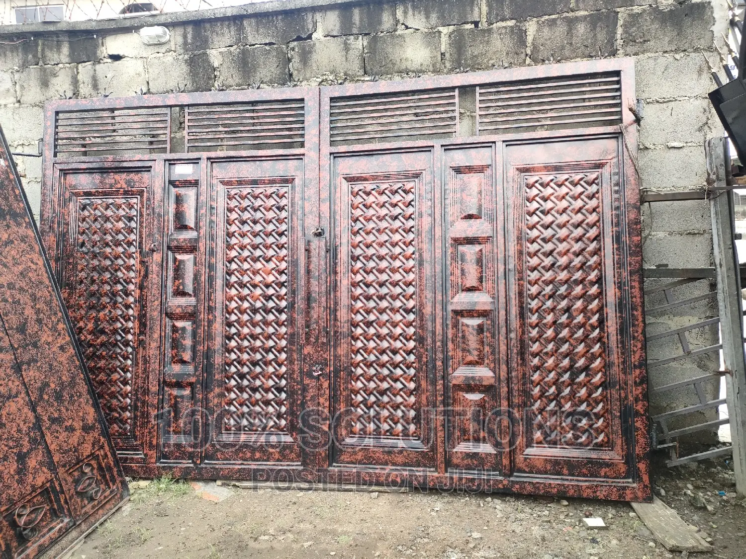 12ft by 8ft Standard Brown Gate for Sale